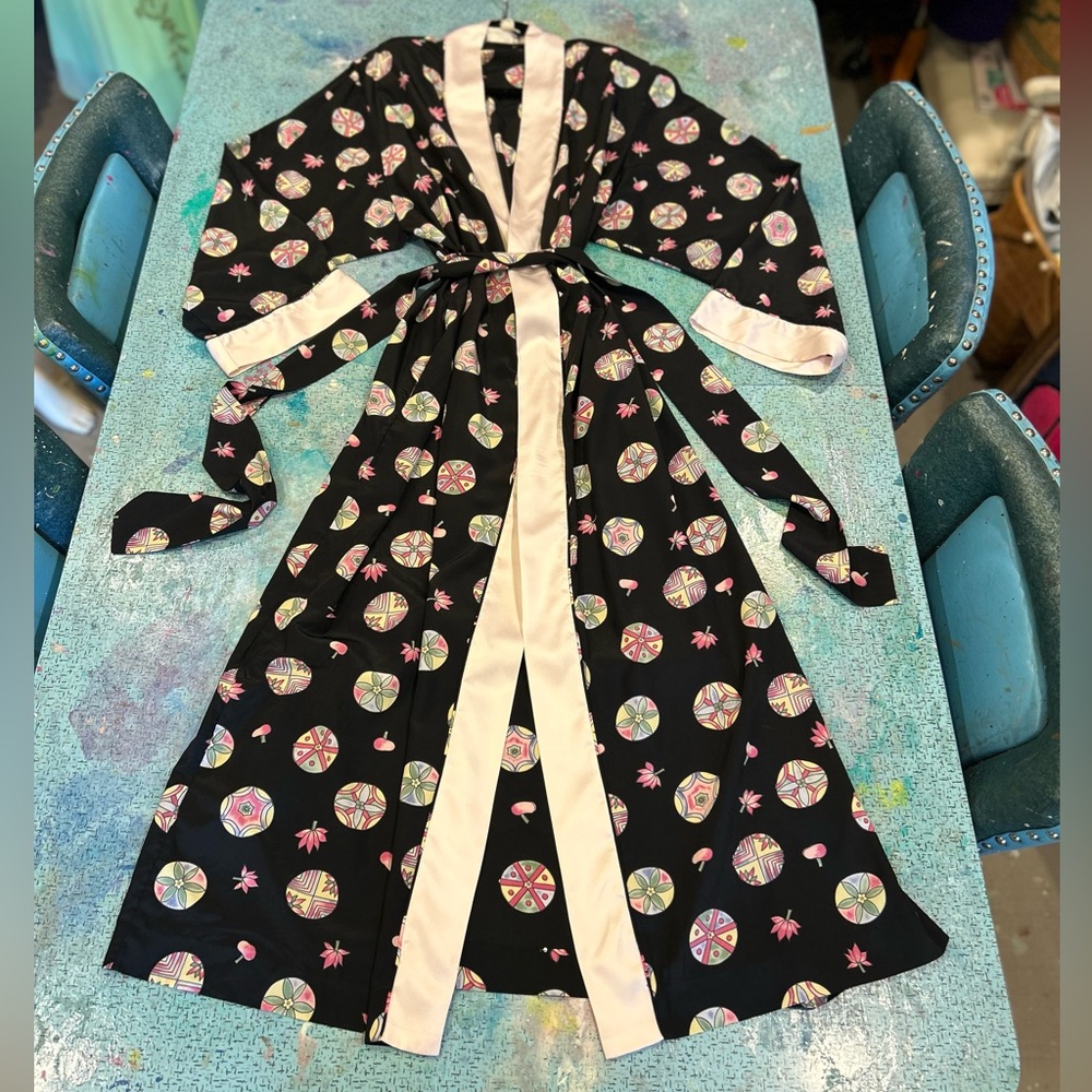 Pastel & Black Robe